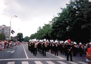 1992 06 festival v Kolíně - pochod městem - 03