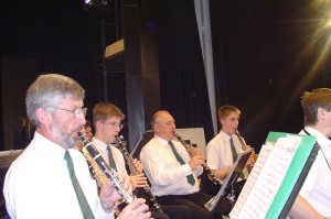 2004 05 - návštěva slovinského orchestru v Karviné - společný koncert s Májovákem - Josef Durstin, Michal Ledwoń, Květoslav Wojnar a Pavel Rajnoch