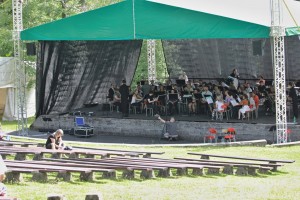 35 festival Janáčkovy Hukvaldy 2015 - koncert s DO Příbor 11. 7. 2015 (foto Edmund Kijonka)